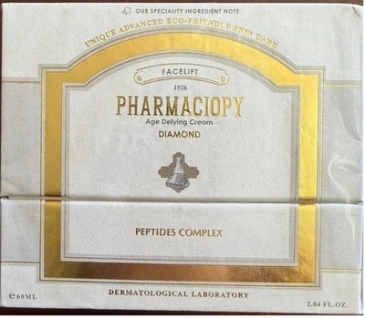 Pharmaciopy Diamond Age Defying Peeling 60ml NEW Sealed Peptides Complex