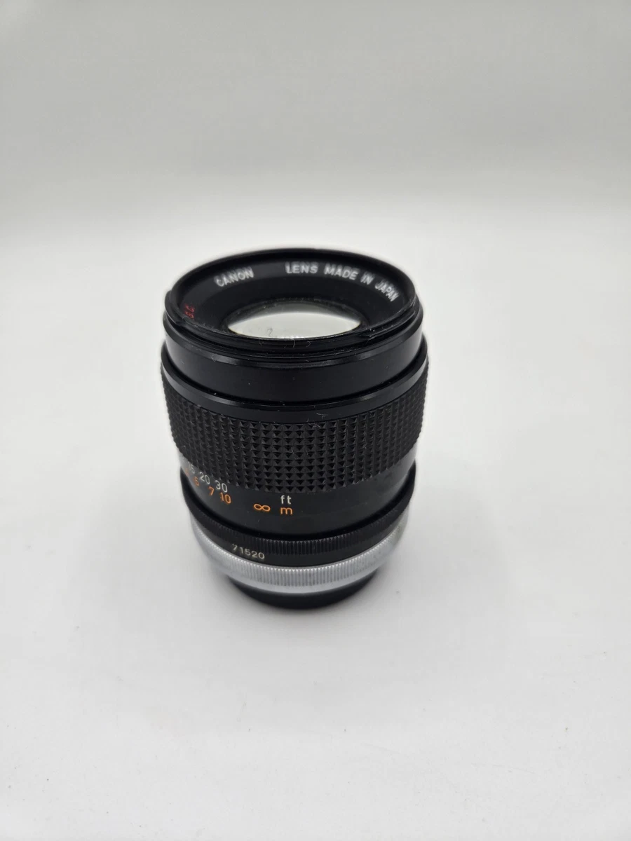 Canon FD f/2.8 Camera Lenses 100mm Focal for sale | eBay
