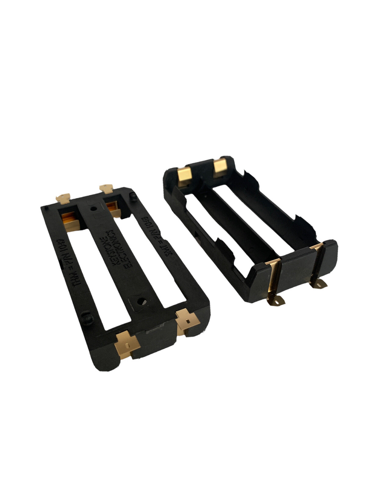 Keystone Electronics 1048 Dual 18650 Battery Holder Tray With Gold Plated Tabs eBay