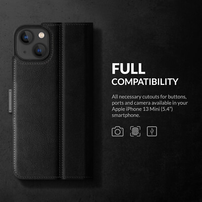 SURAZO  Echtleder Hülle Schutzhülle Flip Case Handyhülle Lederhülle Cover Tasche