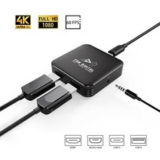 HDMI Capture Card for Nintendo Xbox 4k/1080P 60 FPS YT Video in description 