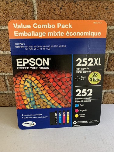 Buy Genuine Epson 252XL \u0026 252 Value 