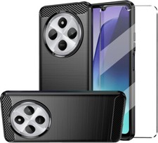 For Xiaomi Poco X7 Pro Note C75 13/14/Pro/Plus/14T Case, Carbon Gel Phone Cover