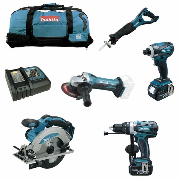 Makita DGA452 Z Akku Winkelschleifer 18V Lxt Akku Werkzeug Set-image