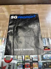 Sega Genesis SG Propad 2 Controller User  s Manual Only