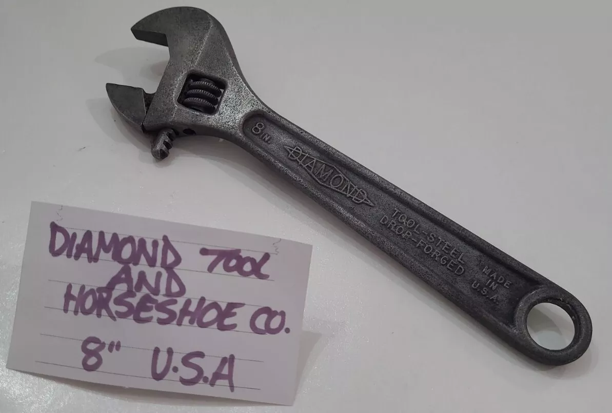 Diamond shop adjustable wrench