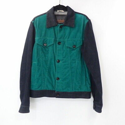 MARNI Corduroy Switchable Denim Jacket Juju0010Q0 Stn93 Size MARNI Corduroy Switchable Denim Jacket Juju0010Q0 Stn93 Size