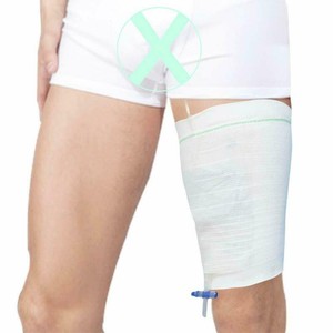 Details About Urine Bag Holder Carer 2pcs Drainage Covers Catheter Leg Sleeve Urinary