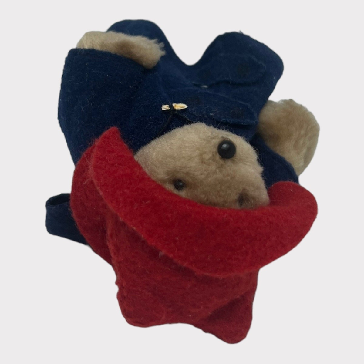 Paddington Bear (Red Hat Blue Coat) - Eden Toys - Made in Korea