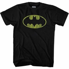DC Comics Batman Basic Distressed Logo T-Shirt