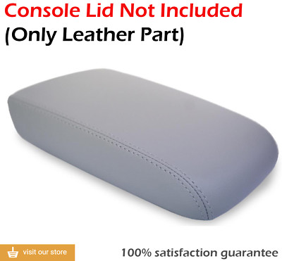 Black PU Leather Center Console Armrest Cover For Volkswagen Passat 2011-2018 - Synthetic Leather Lid Cover