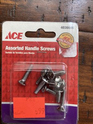 Ace Hardware 4036646 Assorted Handle Screws, 2 each of 5 sizes | eBay