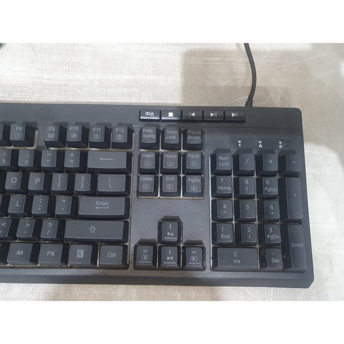 Tastiera da gioco a membrana Redragon Shiva K512RGB cablata USB RGB tasti multimediali - Foto 4 di 9