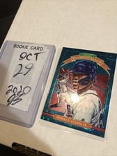 2020 DONRUSS OPTIC DIAMOND KINGS TEAL VELOCITY Ronald Acuna JR 17 /35