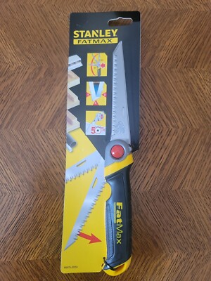 STANLEY FatMax Folding Jab Saw 130mm (5in) 8 TPI STA020559