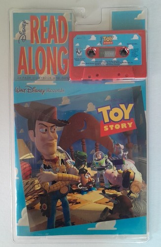 Walt Disney Toy Story Read Along 24 - Page Storybook & Cassette Tape | eBay