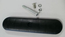 Shorelander SK3510625 12 Inch Molded Axle Pad - Black - Includes Hardware