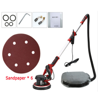 Drywall Telescopic Self Suction Electric Wall Sander Polish Grinding Machine