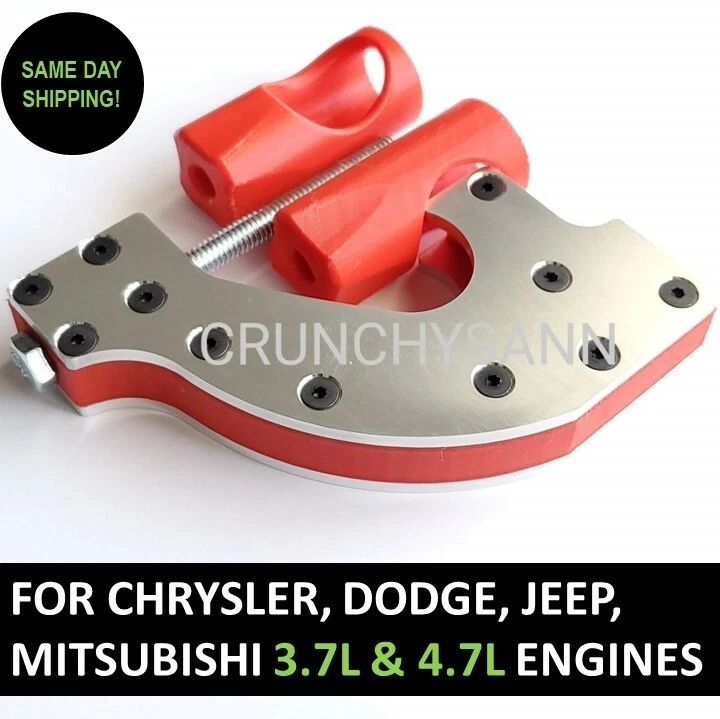 Herramienta compresor de resorte de válvula de motor para Chrysler Dodge Jeep Mitsubishi 3.7L 4.7L Foto 4 de 4