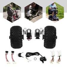 10" Complet Motor Conversion Kit 24V 250W Double Wheel for Electric Cart Scooter