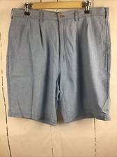 Vintage Bugle Boy Classics Men's Pleated 100 Cotton Jean Jonathan Shorts Sz. 36