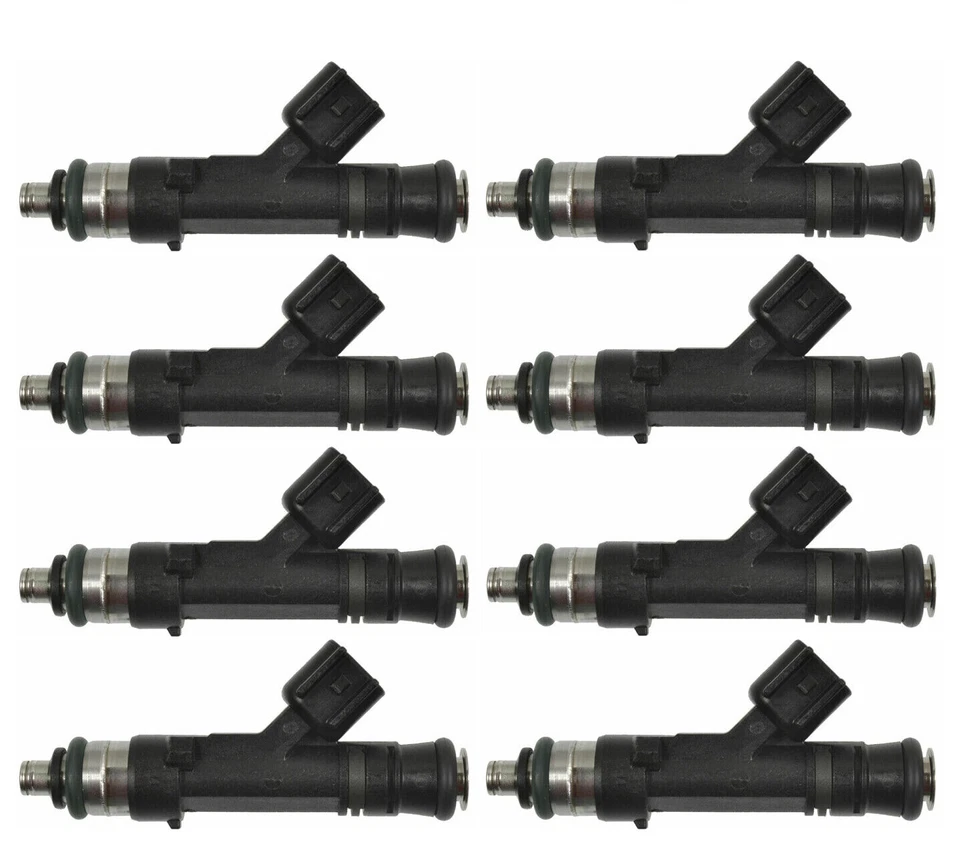 Inyector de combustible 8 piezas 2L1Z9F593AA para Ford E-150 250 350 450 2004-2008 5,4 L FJ803 Foto 2 de 4