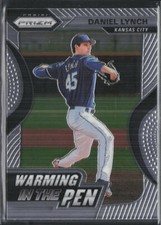 2020 Panini Prizm #WIP-15 Daniel Lynch Warming in the Pen Kansas City Royals
