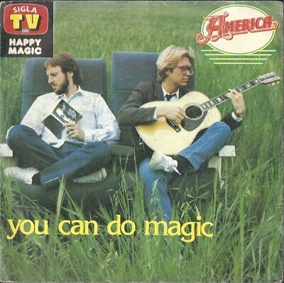 DISCO 45 GIRI                AMERICA   YOU CAN DO MAGIC / RIGHT BEFORE YOUR EYES
