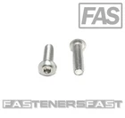 (50) 1/4-20X1" Button Head Socket Cap Screw Stainless Steel Allen (50 PCS)