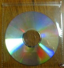 500 SUPER CLEAR CD/ DVD POLY SLEEVE W PEEL & SEAL ON FLAP JS96 FREE SHIPPING