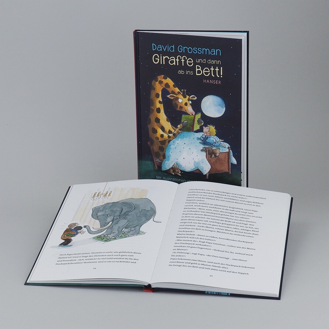 Thumbnail - Giraffe Und Dann Ab Ins Bett, David Grossman