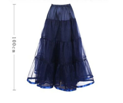 AU STOCK 40" LONG VINTAGE RETRO SWING BRIDAL PETTICOAT DANCE UNDERSKIRT DA032 - Picture 37 of 40
