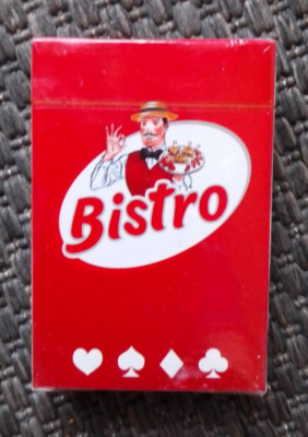 Bistro  Spielkarten  Neu und original verpackt  Sammelwürdig !!!
