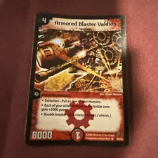 Duel Masters - DM02 - S4/S5 - Armored Blaster Valdios DM2 Super Rare