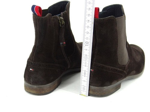 Tommy Hilfiger Chelsea Chaussures Bottes D'Hiver Bottes Bottines Taille 37 - Photo 10 sur 12