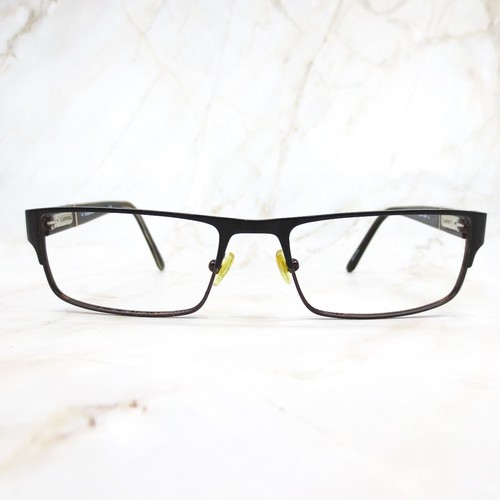 Claiborne Eyeglasses Frame CB204-0CG4 Men's Black Half Rim Rectangular 55-18-150