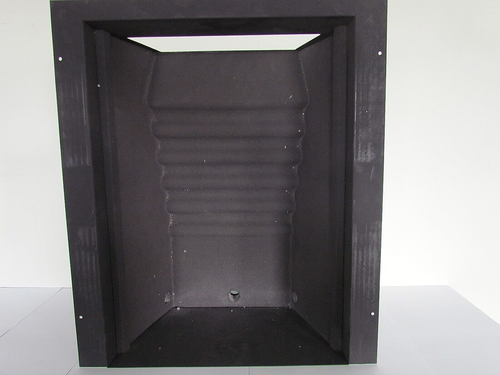 GALLERY LIVING FLAME RIBBED INSET DECORATIVE GAS FIRE MAGNETIC HOT BOX - Picture 3 of 6
