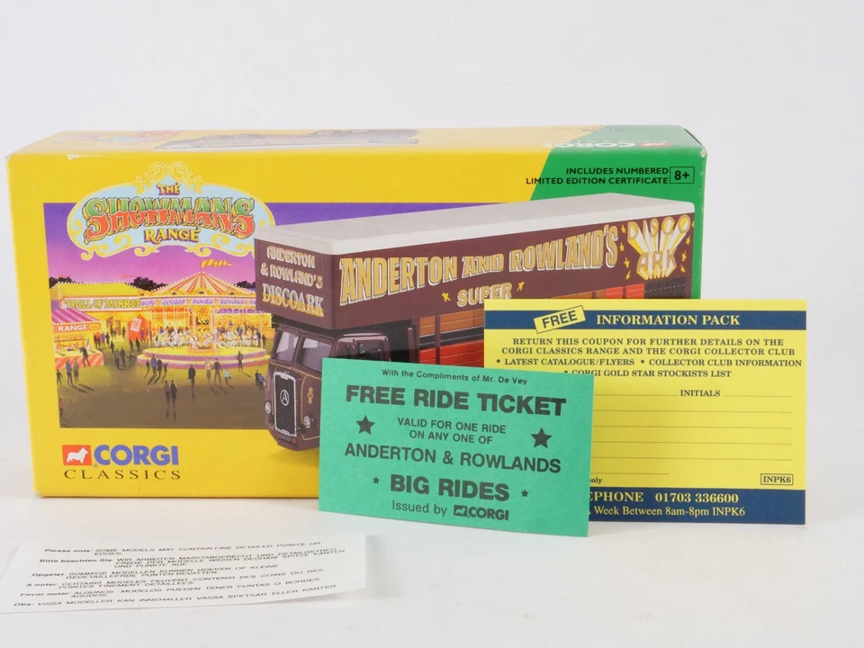 Corgi 27801 - Set Di Camion A Palo Aperto Atkinson & Rowland's Canon 1:50 - Immagine 4 di 4