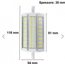 LED Lamp 10w For Replacement Halogen R7s Hot Light 3000k 118mm 950lm