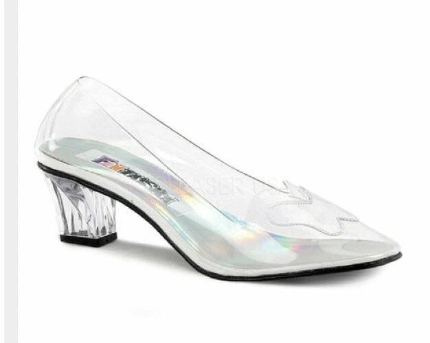 Unique Wedding Shoes Fairytale Cinderella Crystal Glass 