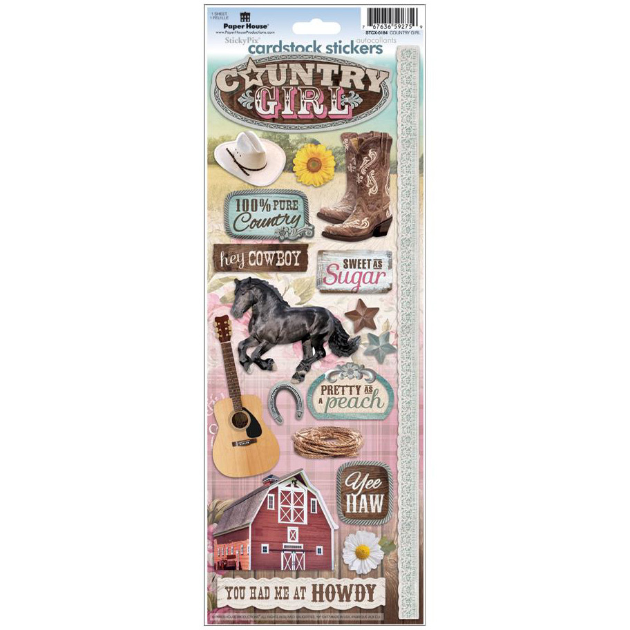 Playhouse Handsome Horses Stickerbogen – Bunte Pferde-Aufkleber Für Basteln & Sammeln
