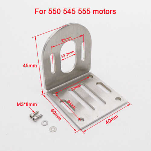 Brush Motor 380 550 775 Motor Mount Holder Seat Bracket fr RC Boat Marine Yacht - Picture 11 of 12