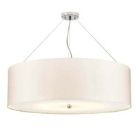 Elstead Pearce HäNgeleuchte E27 7-Fach 27Cm Poliertes Chrom Elfenbein