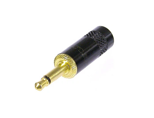 Neutrik Rean NYS226LBG 3.5mm Mono Jack Plug Mini Connector Gold