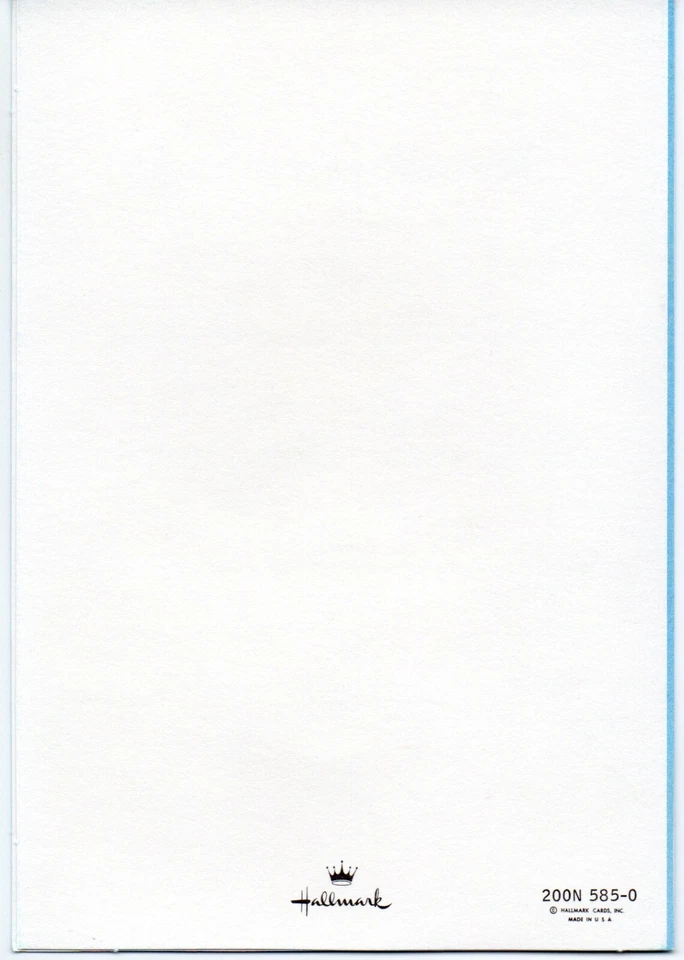 LOT OF 20 HALLMARK NEW BABY BOY Announcement Cards + Envelopes, Teddy Bear Tower - Image 3 of 4