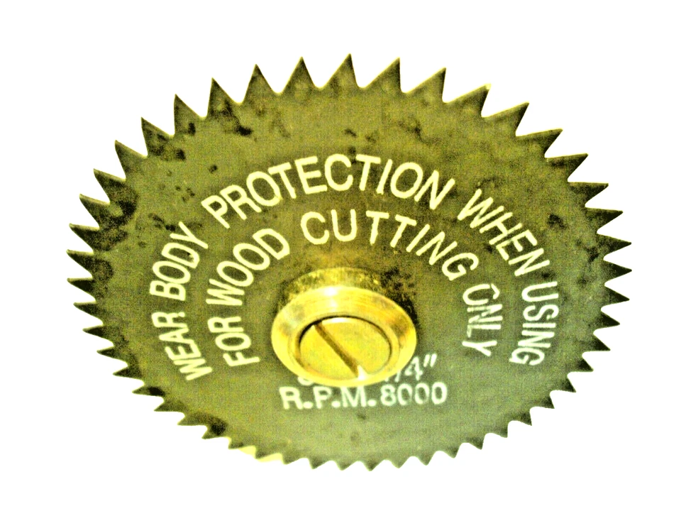 3 Inch 48 Teeth Wood Cutting Saw Blade & 1/4" x 3/8" Universal Mandrel Hobbies - Image 2 of 4