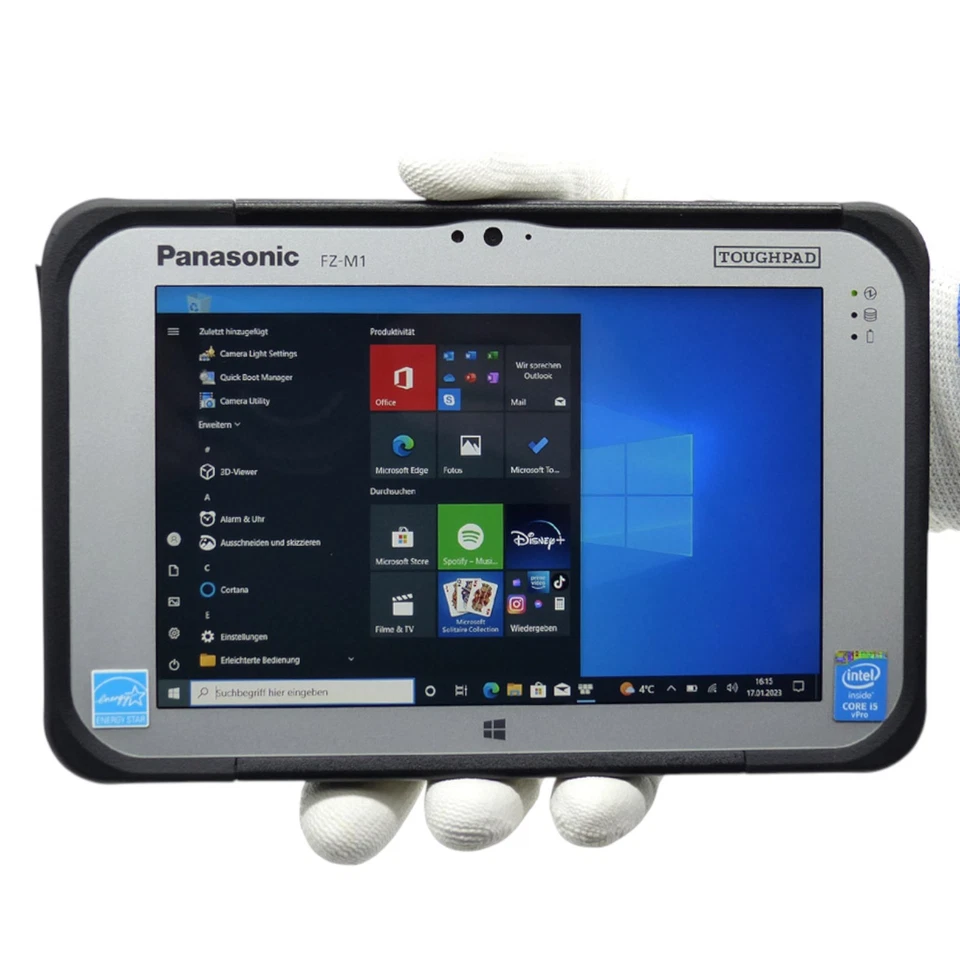 Panasonic ToughPad FZ-M1 MK2 Core M5-6Y57 256GB 4GB Win10 LTE  GPS NFC - Bild 2 von 4