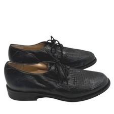 LaDuca Derby Character Dance Shoes Men's 40 8 Woven Leather Hard Sole Ballroom