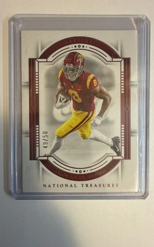 2024 Panini National Treasures Collegiate - Amon-Ra St. Brown #16 /99