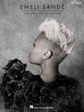 Emeli Sande Our Version of Events Easy Piano Sheet Music Lyrics 15 Song Book